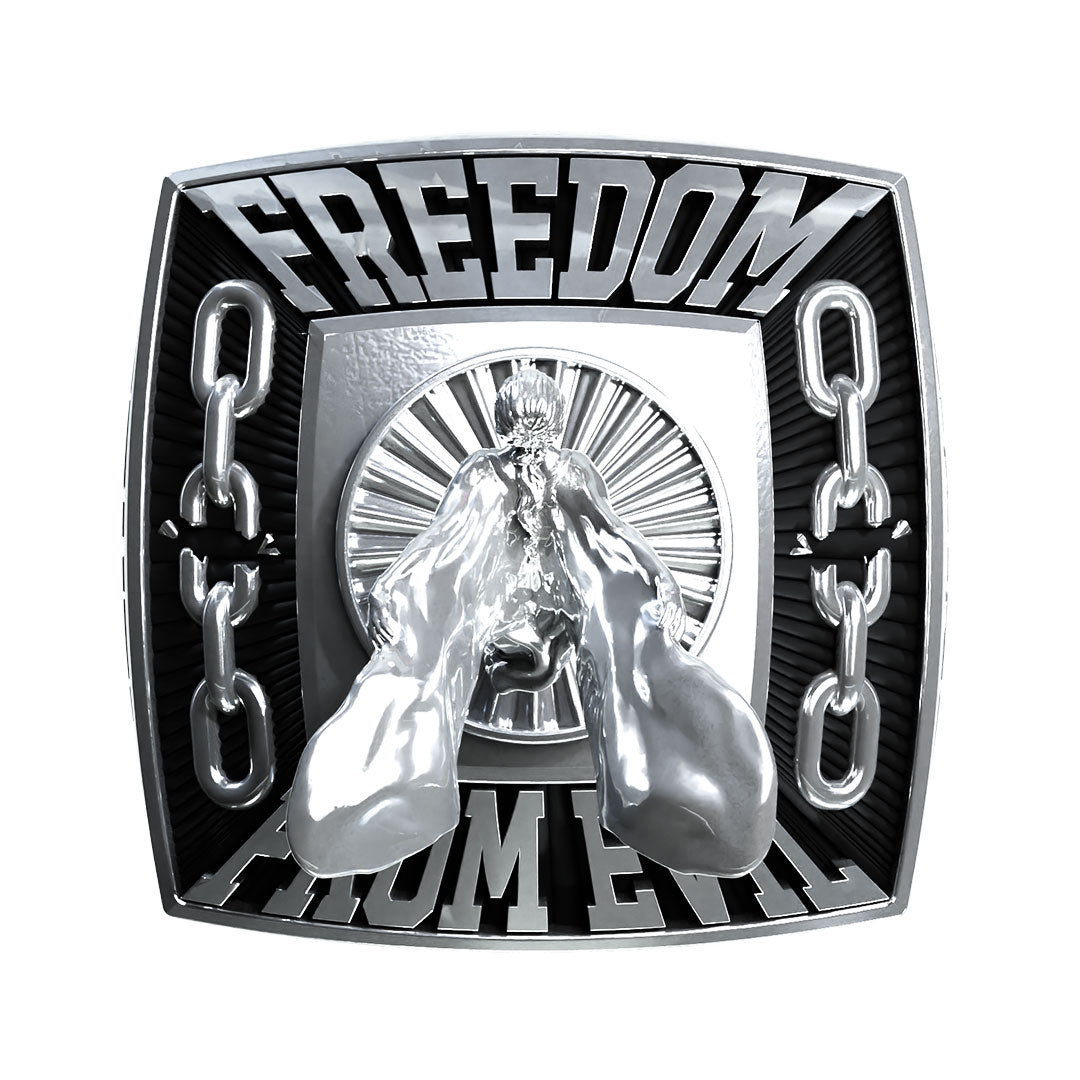 Freedom From Evil Championship Ring